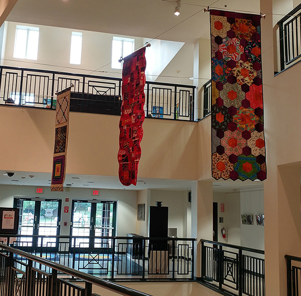Lauren Kingsland | Quilted Memento Installation | Montgomery County Arts and Humanities Council